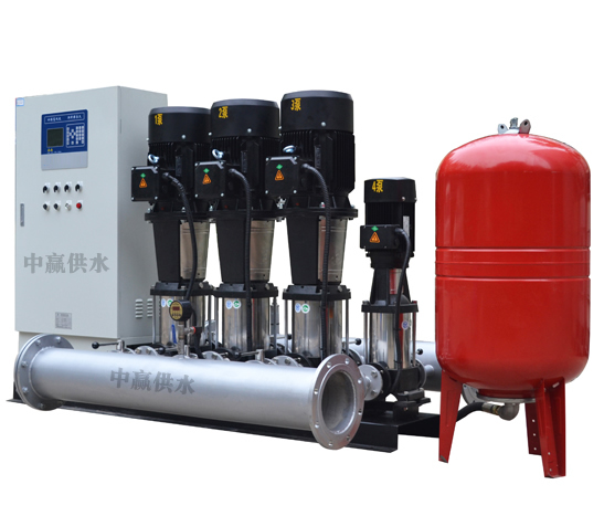 變頻恒壓供水系統(tǒng)主要由PLC、變頻器、觸摸屏、壓力變送器、動力及控制線路以及泵組組成